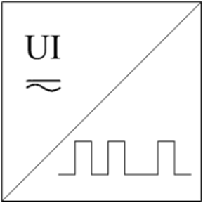 數(shù)字量輸出的變頻功率傳感器標(biāo)識符號 數(shù)字量輸出的變頻功率傳感器標(biāo)識符號