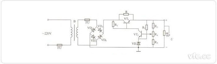 直流穩(wěn)壓電源電路 直流穩(wěn)壓電源電路