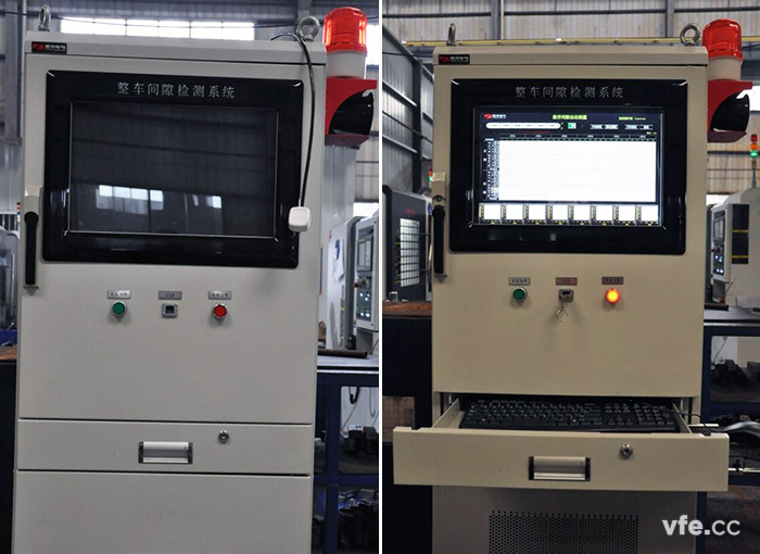 磁浮整車(chē)間隙檢測(cè)系統(tǒng)實(shí)物圖 磁浮整車(chē)間隙檢測(cè)系統(tǒng)實(shí)物圖