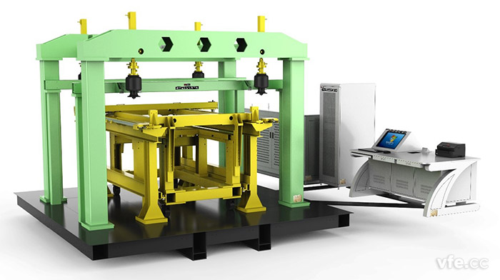 轉(zhuǎn)向架組裝檢測平臺效果圖 轉(zhuǎn)向架組裝檢測平臺效果圖