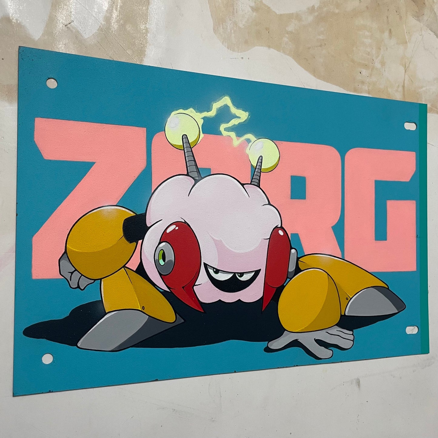 "ZORG" GEAR AOS 12" by 8" Metal Sign