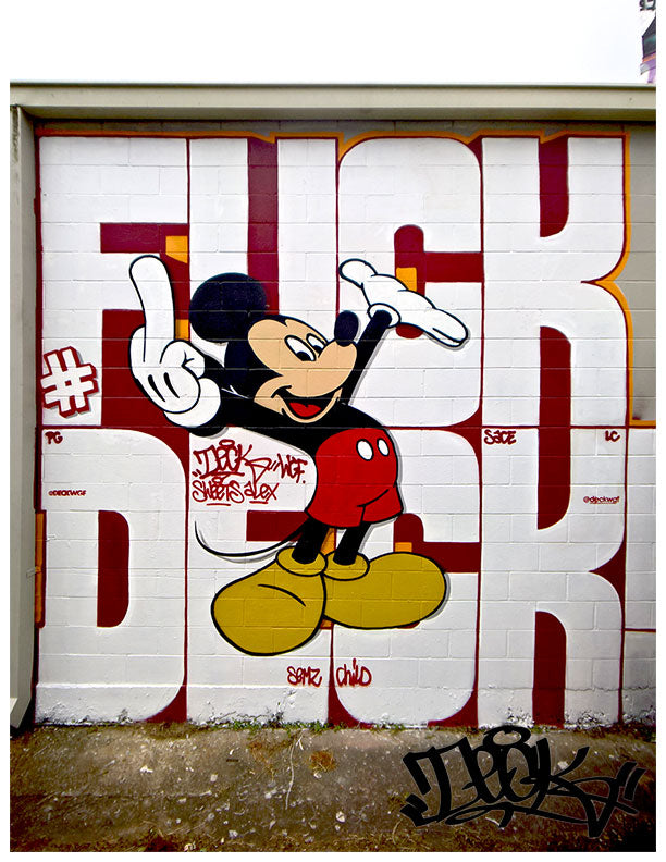 # FUCK DECK Prints by DECK WGF - 8.5 by 11 or 13 by 19 Prints